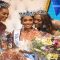 Miss Jamaica World 2019, Toni-Ann Singh (centre), in a happy mood alongside first runner-up, Roshelle McKinley (left), and second runner-up, Alanna Wanliss, at the coronation on Saturday night.